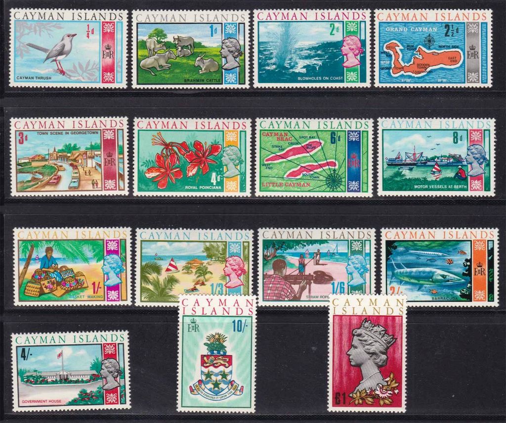 NM Кайманы 1969 г MNH -  флора , флот , личности - фото фото фото 0