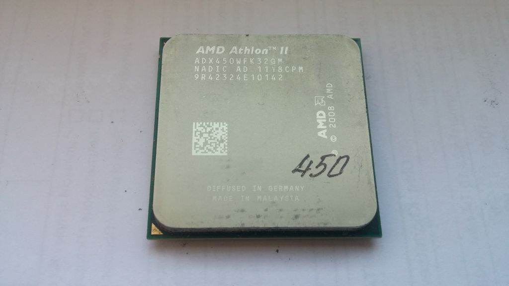 AMD Athlon II X3 450 3.20GHz/2MB/95W ADX450WFK32GM socket AM3 Вживане - фото фото фото 0