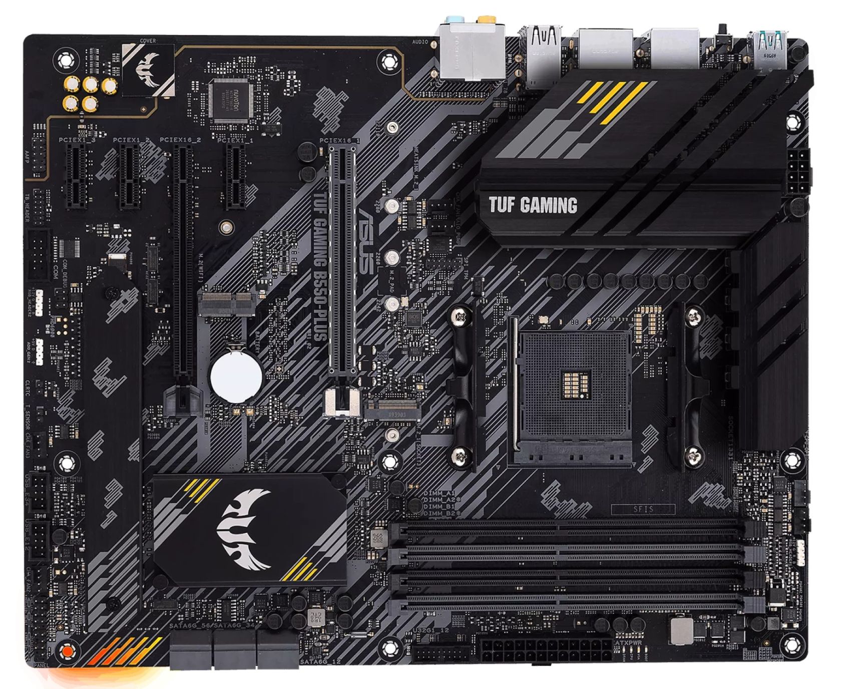 Мать AM4 , ASUS TUF Gaming B550-Plus    (B550 Chipset) - фото фото фото 1