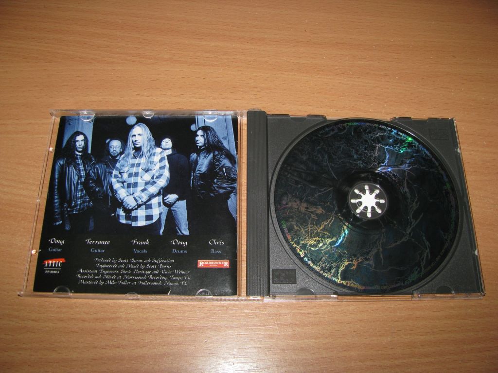 SUFFOCATION - Pierced From Within  (1995 Attic 1st press,Canada) - фото фото фото 1