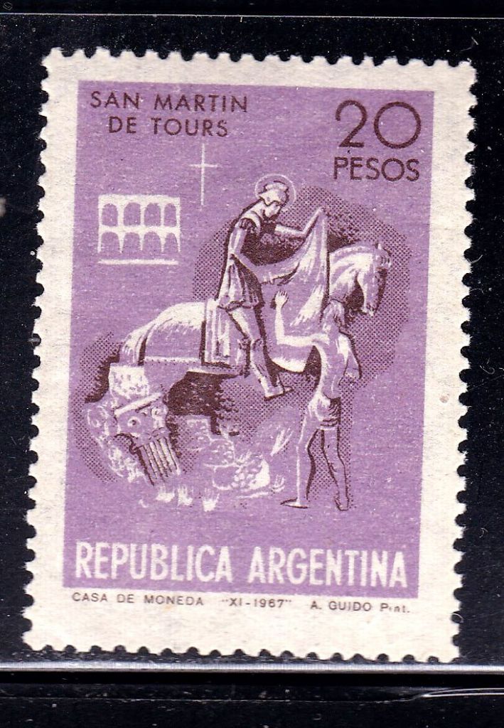 Искусство .  Аргентина 1967 г  MNH - - фото фото фото 0