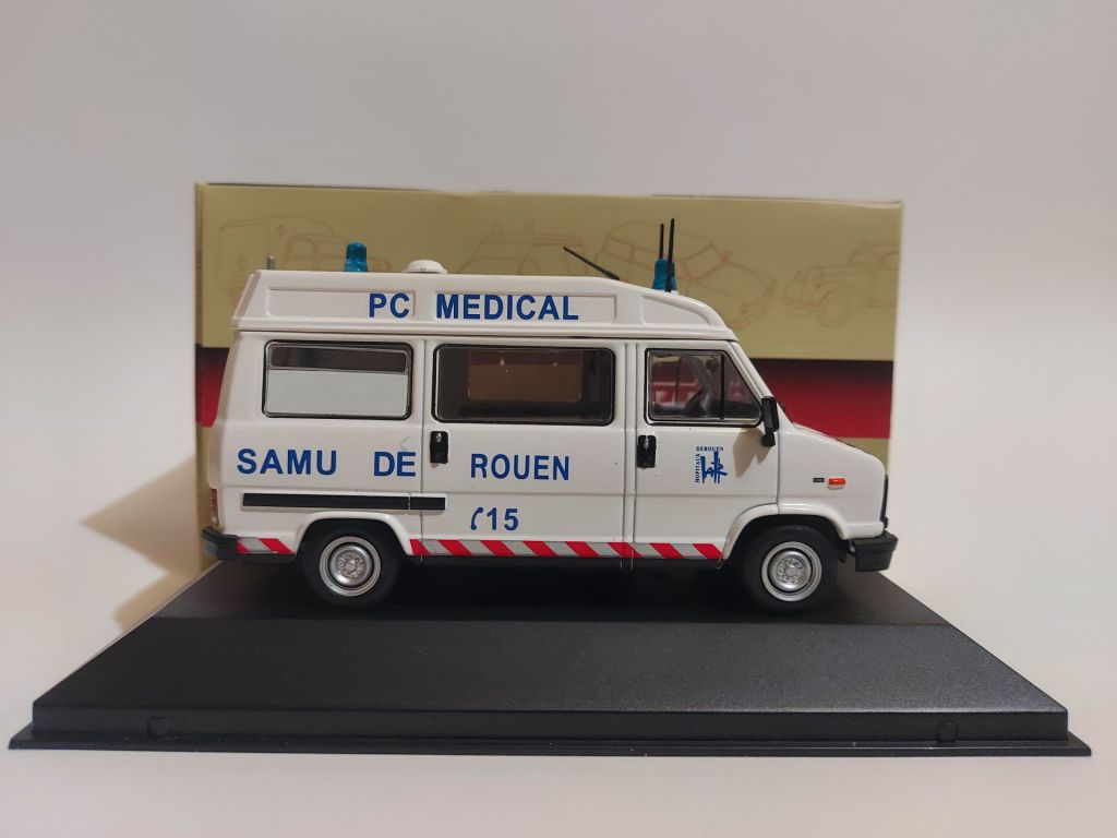 Atlas 1:43 Citroen C25 Heuliez PC Medical  (1984) - фото фото фото 5