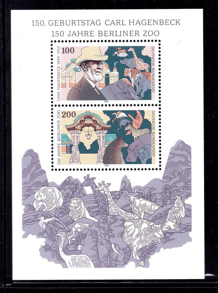 NM Фауна  Германия 1994 г MNH - блок - фото фото фото 0