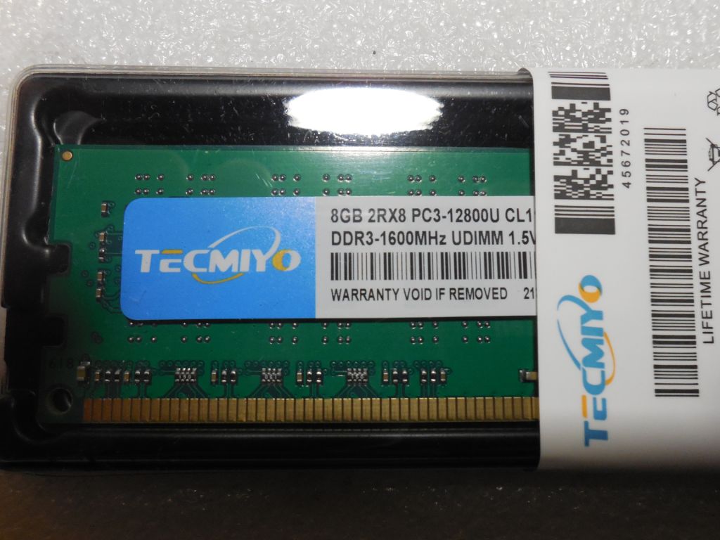 TECMIYO 8Gn DDR3 1600MHz НОВА - фото фото фото 1