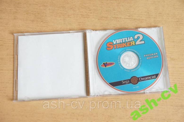Диск для Sega Dreamcast гра Virtua Striker 2 - фото фото фото 2