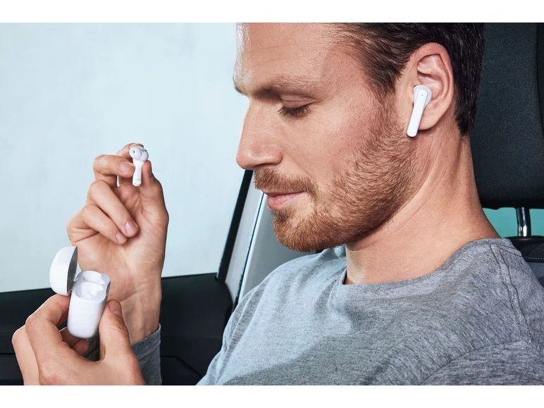 Беспроводные наушники bluetooth 5.0 SilverCrest    (германия) б - фото фото фото 3