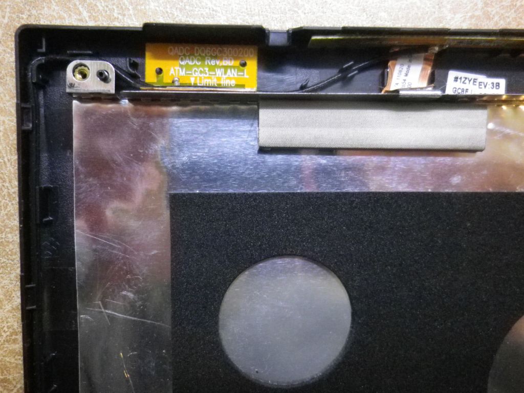 Б/У Кришка матриці без рамки на Lenovo L520 - фото фото фото 2