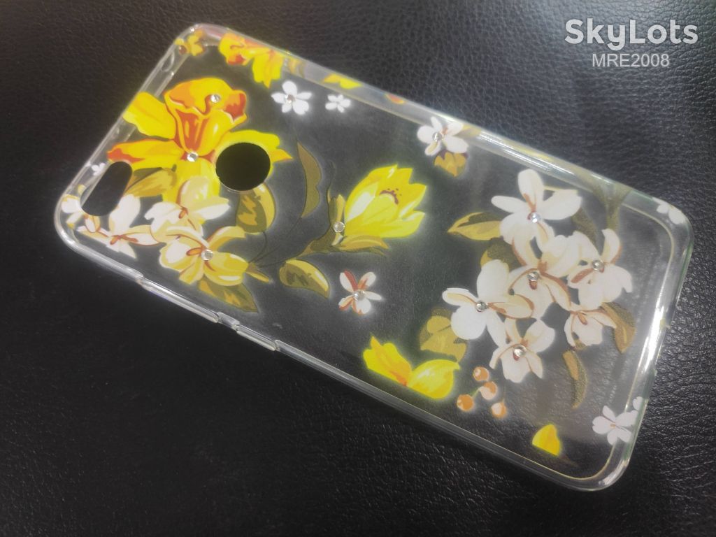 Силиконовый чехол Diamond для Xiaomi Redmi Note 5A Prime цвет. - фото фото фото 5