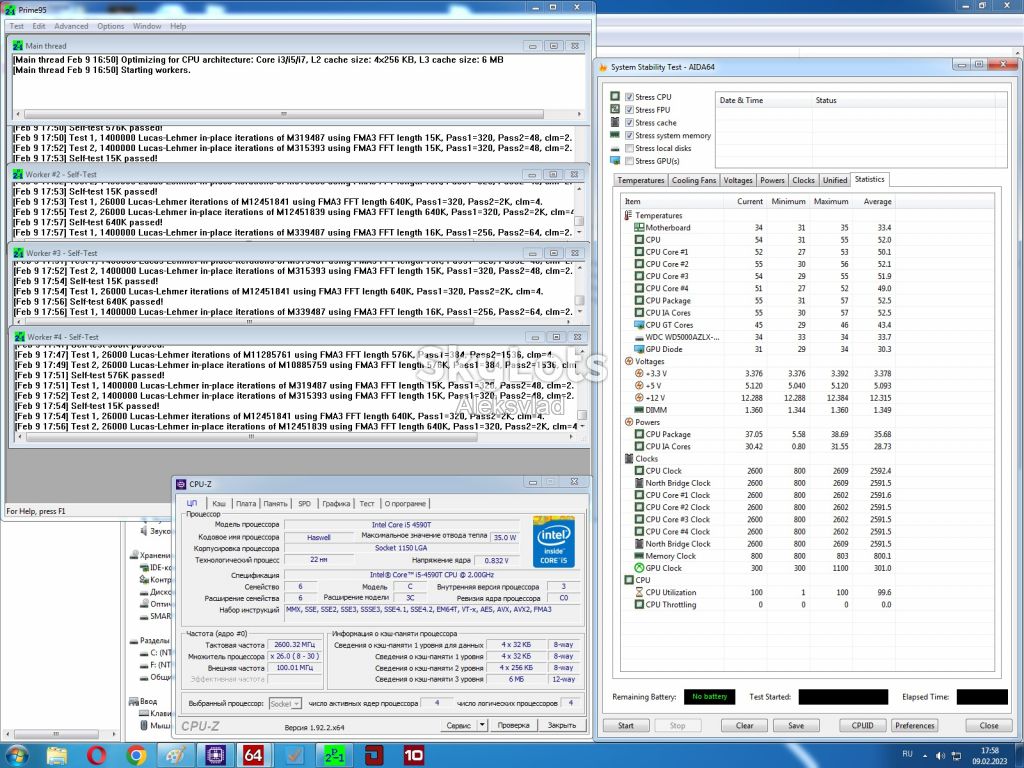Intel Core i5-4590T 6МБ, 2,00-3,00ГГц 35W Socket 1150 - фото фото фото 4