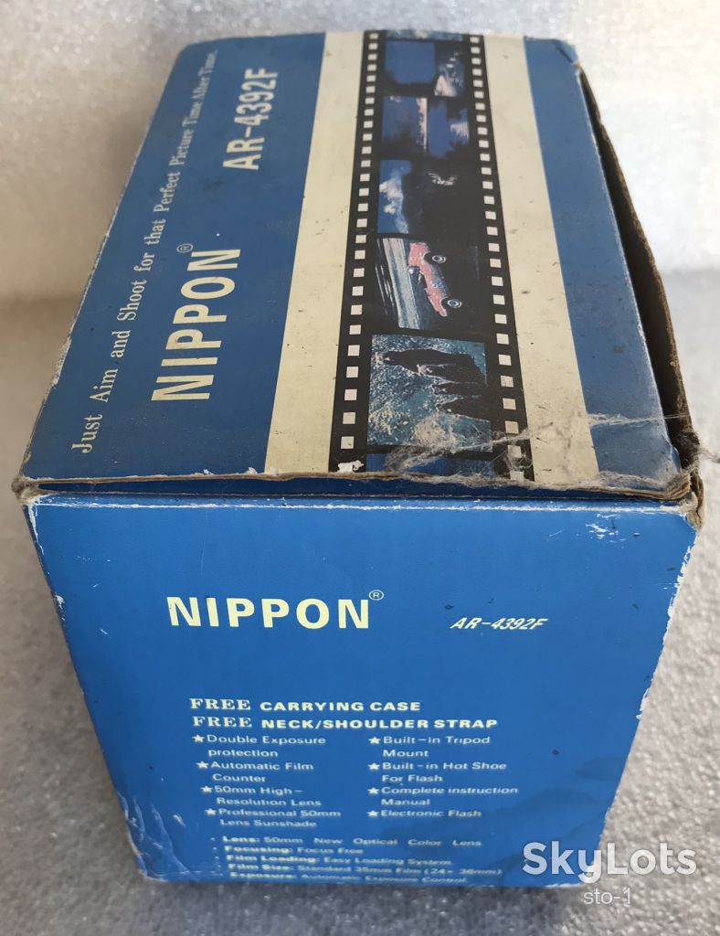 Фотоаппарат NIPPON AR-4392F made in Japan со вспышкой в коробке + инструкция - фото фото фото 6