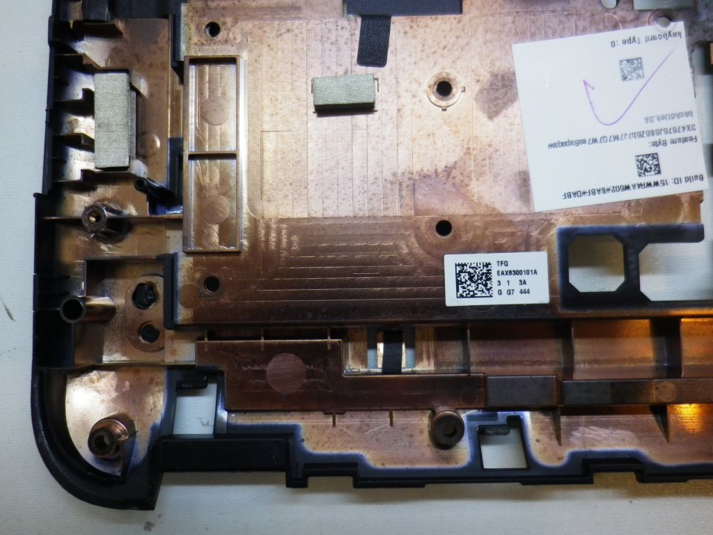 Б/У Корпус низ без сервісних кришок  на HP Probook 450 G3 - фото фото фото 4