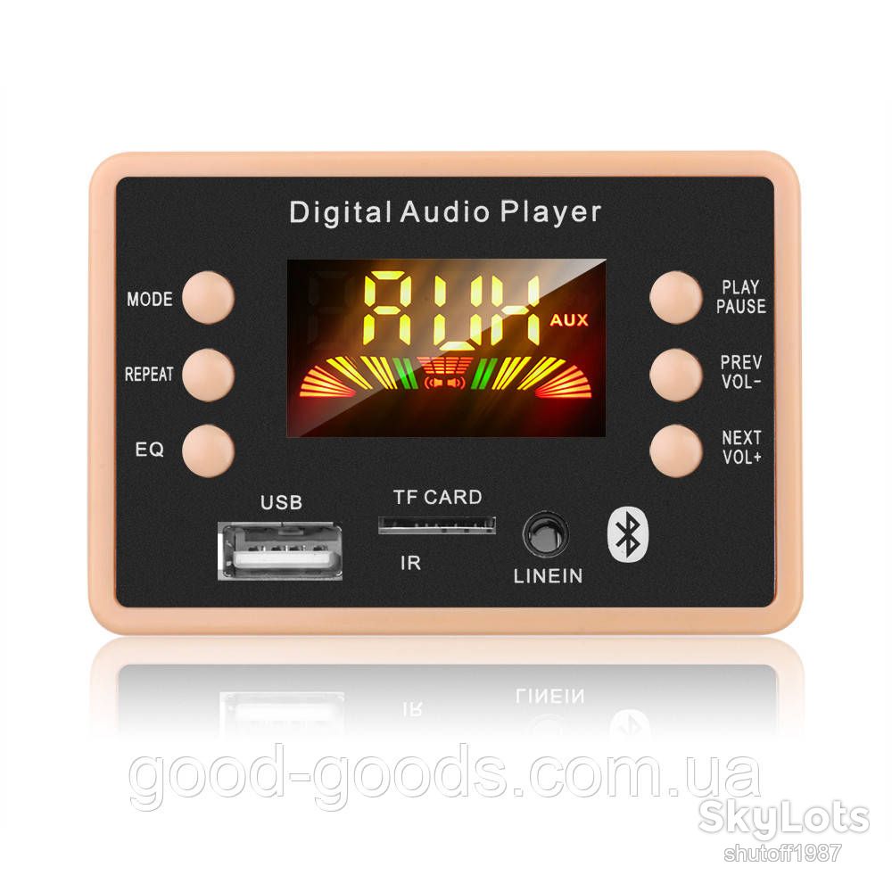 Плата-модуль MP3 декодера Встраиваемый плеер USB/SD/FM/Bluetooth, модуль с пультом - фото фото фото 1