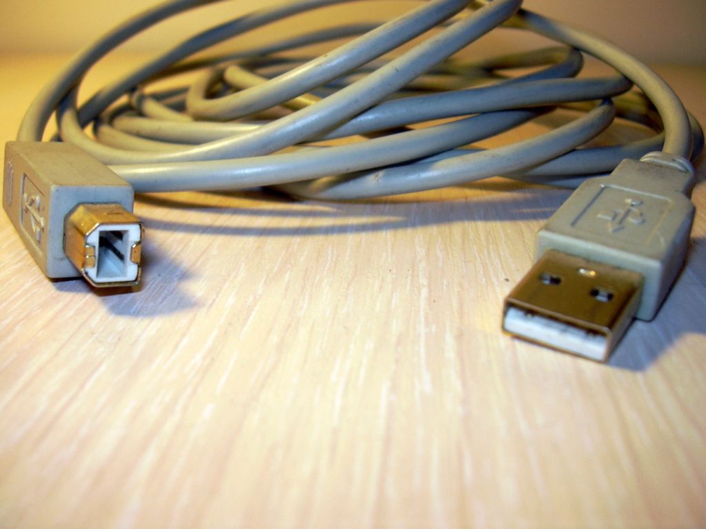 Интерфейсный кабель USB для принтера 2,9м. - фото фото фото 1