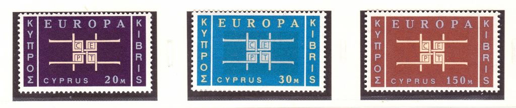 Кипрпр 1963 г  MNH  - EUROPA CEPT - - фото фото фото 0