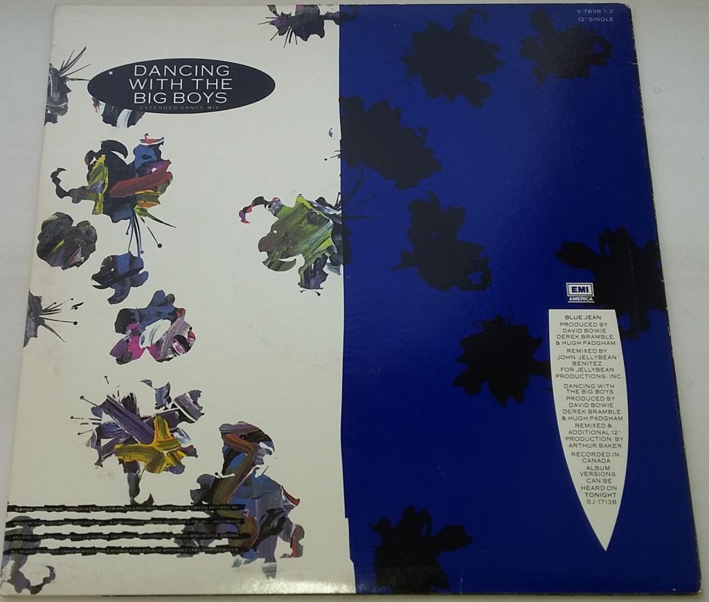 DAVID BOWIE Blue Jean  12", 33 ⅓ RPM, Maxi-Single  EX - фото фото фото 1