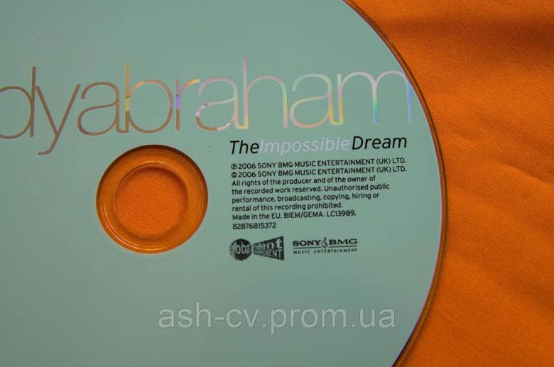Музичний диск CD. ANDY ABRAHAM - The Impossible Dream - фото фото фото 3