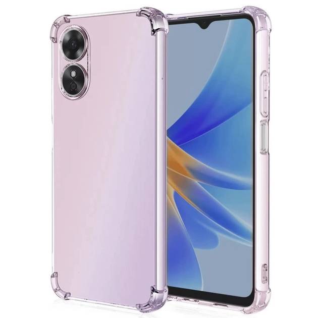 Чохол Fiji Proof для Oppo A17 бампер з посиленими бортамиTransparent - фото фото фото 0