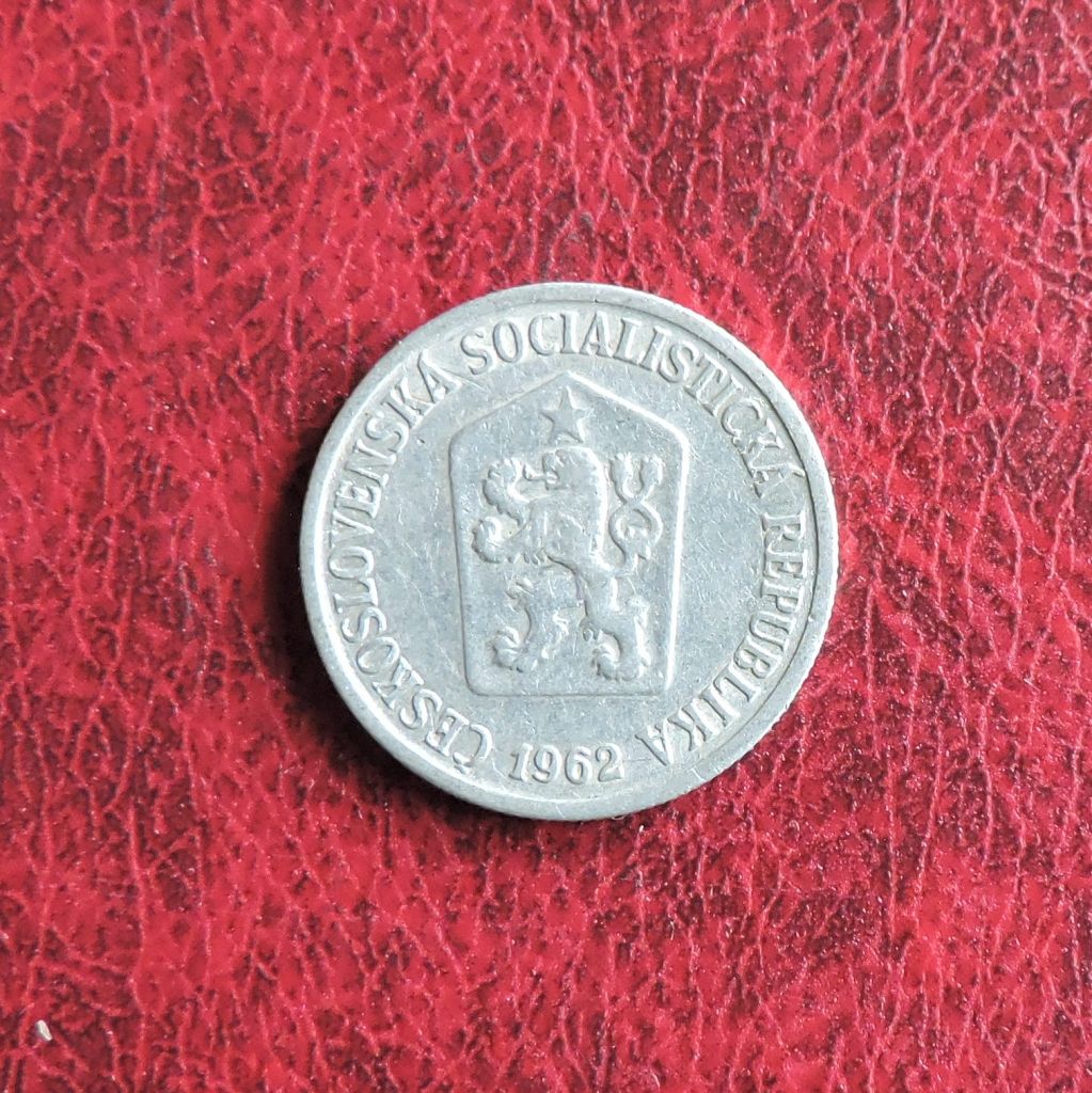 Чехословакия Чехословаччина 10 геллеров 1962 - фото фото фото 1