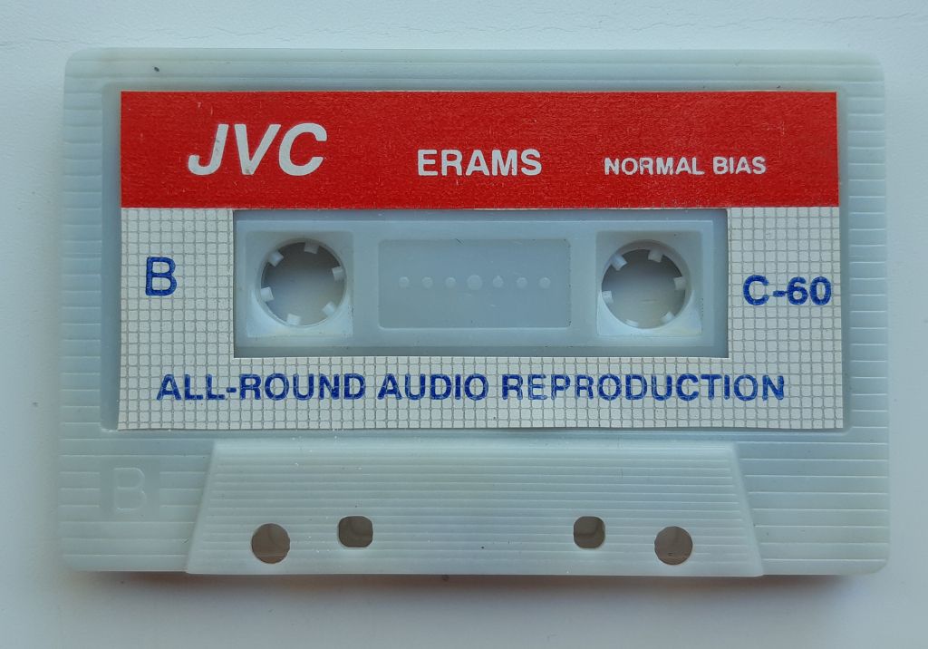 Кассета JVC ERAMS С-60. Новая. - фото фото фото 0