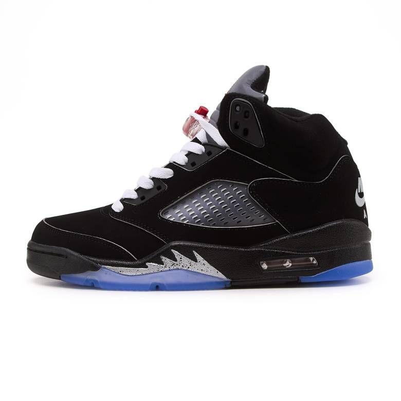 Nike Air Jordan 5 Black Blue v2 41 - фото фото фото 0