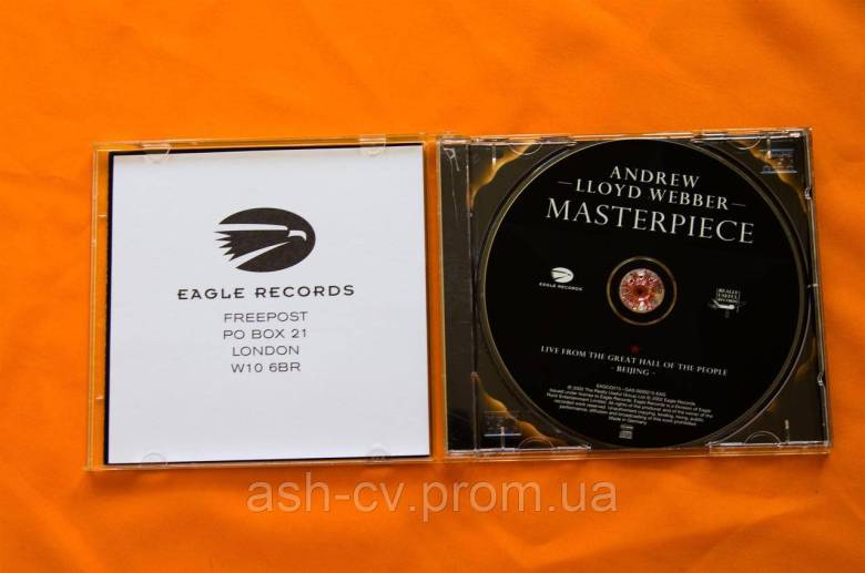 Музичний диск CD. ANDREW LLOYD WEBBER - Masterpiece - фото фото фото 3