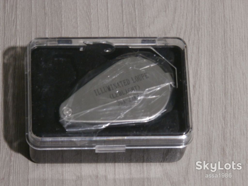 Ювелирная лупа Magnifier 21007 Увеличение 20Х,линза 21мм,LED подсветка - фото фото фото 2