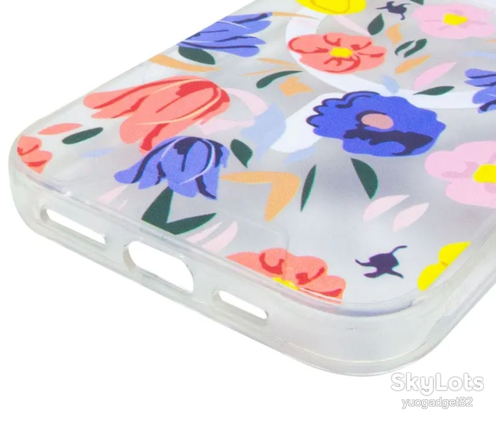 TPU+PC чохол Clear Garden with MagSafe для Apple iPhone 17 Pro Max   (6.9") - фото фото фото 4