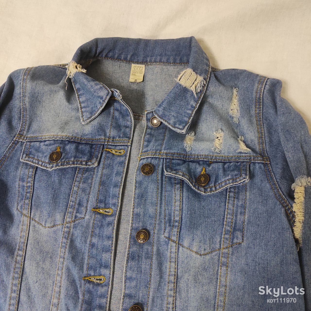 Куртка  джинсовая   # JEANS #  S - фото фото фото 6