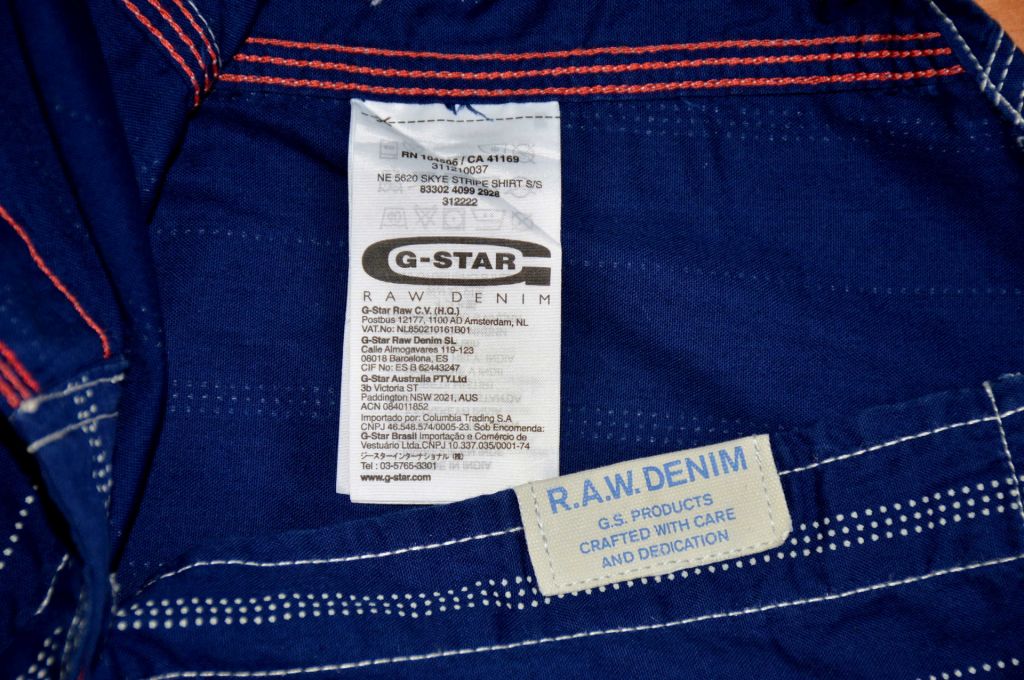 Сорочка G-STAR RAW® original XL нова Y19-N1-3 - фото фото фото 6