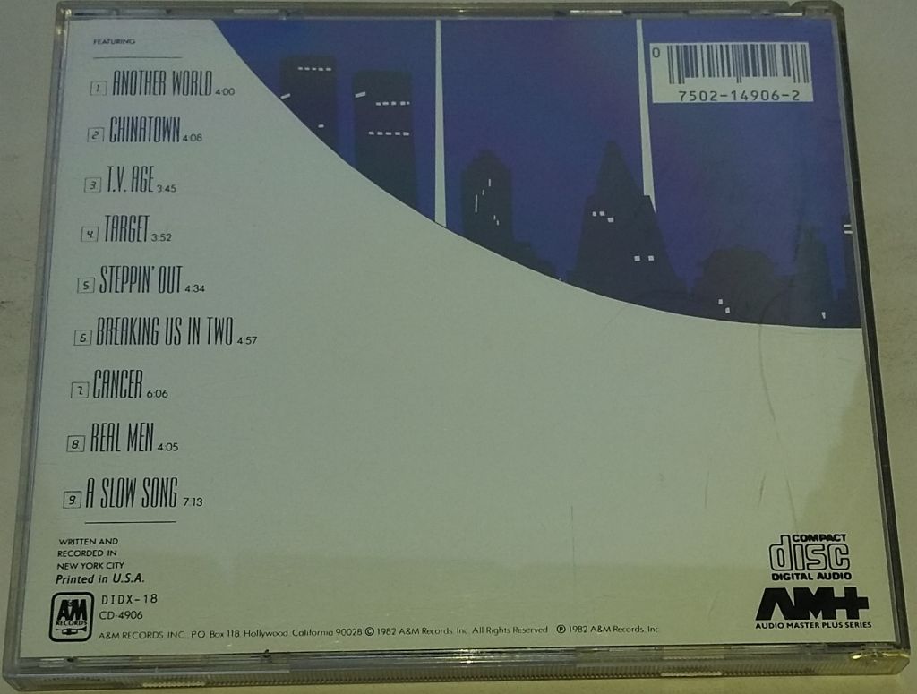 JOE JACKSON Night And Day CD US - фото фото фото 2