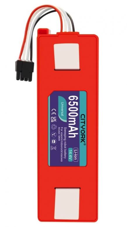 Батарея 14.4V 6500mAh Li-ion Xiaomi Mijia Roborock S5 S6 S7 - фото фото фото 1
