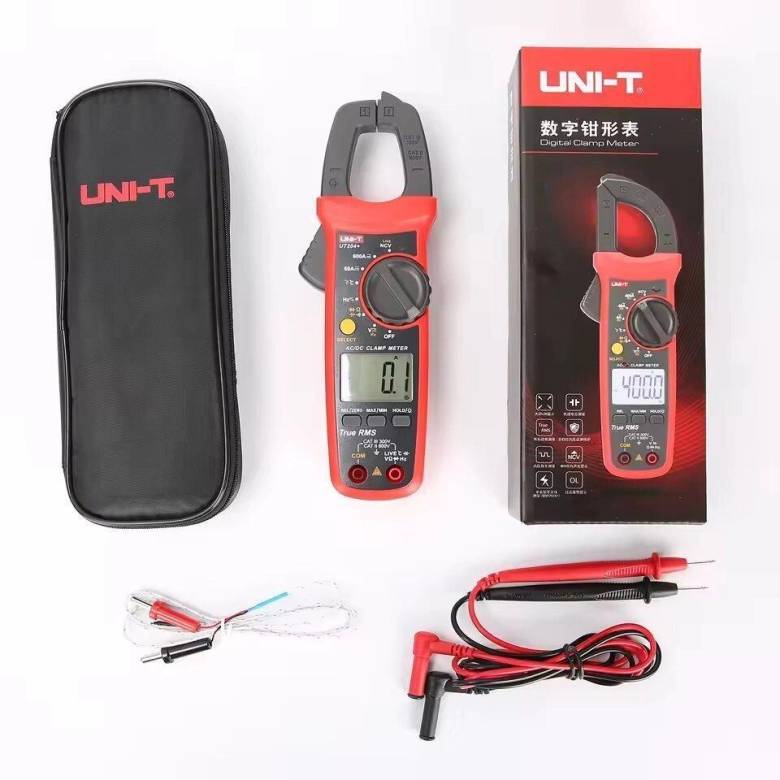 Токоизмерительные клещи Uni-t UT204+, мультиметр, тестер - фото фото фото 1