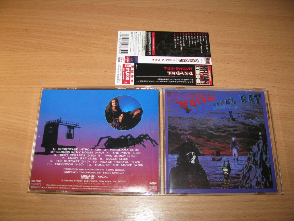 VOIVOD - Angel Rat  (2018 MCA Japan) - фото фото фото 0