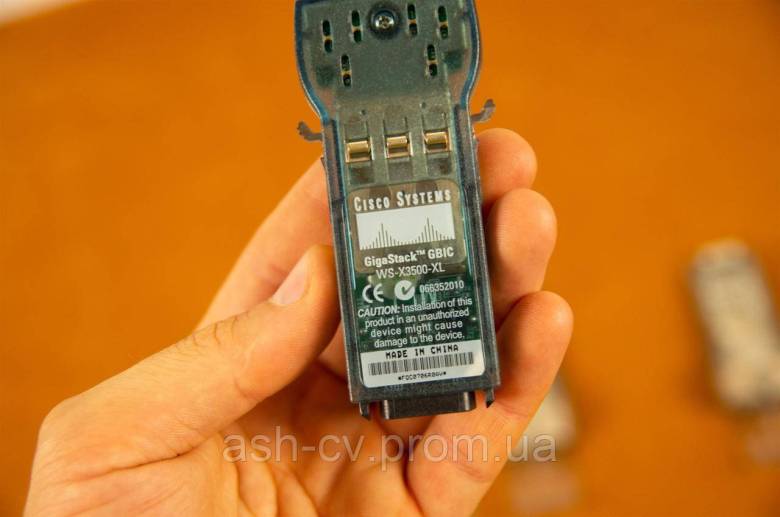 Трансівер SFP Cisco GigaStack GBIC Modul (WS-X3500-XL) - фото фото фото 7