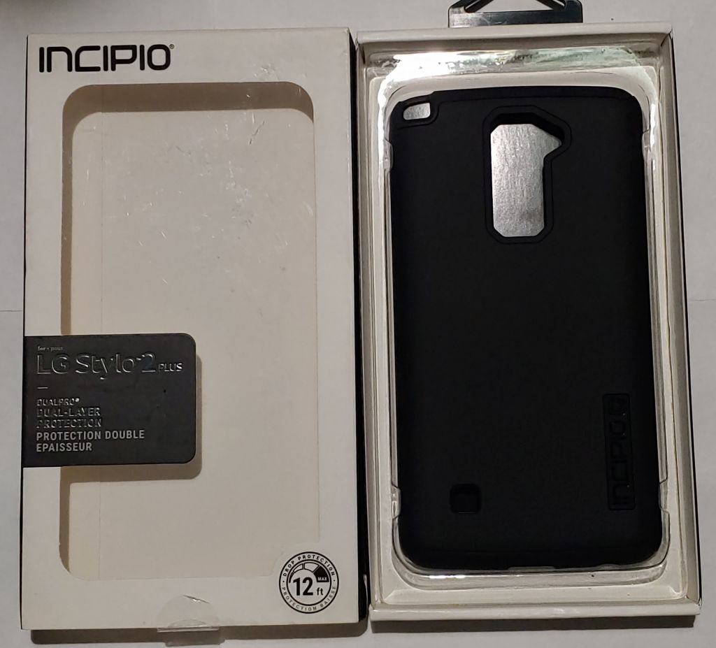 Чехол INCIPIO DualPro для LG Stylo2 Plus черный - фото фото фото 0