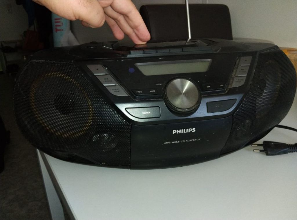 Магнітофон Philips AZ787 CD / USB / Cassette / Radio / AUX магнитофон - фото фото фото 1