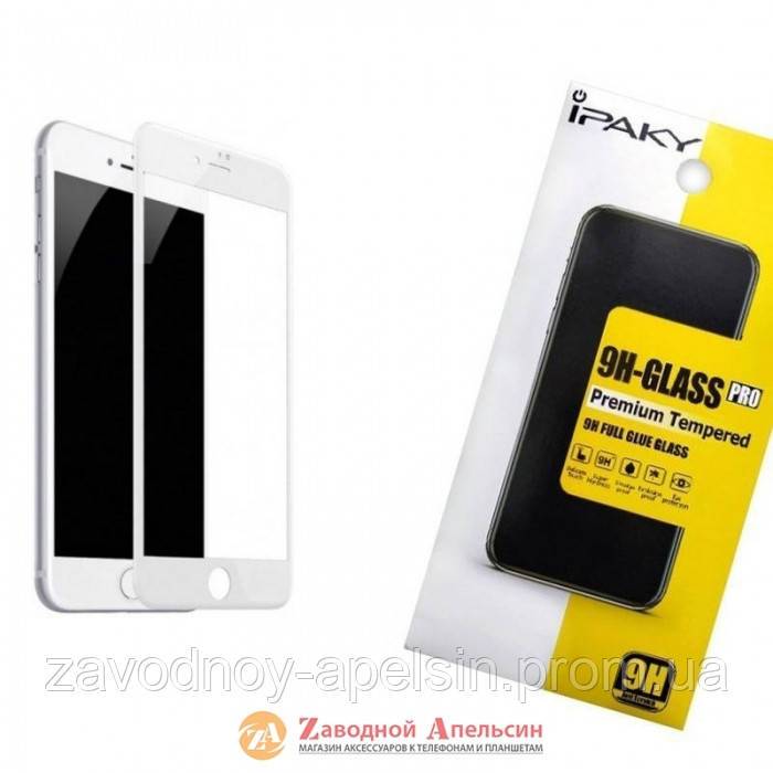 Защитное стекло iPhone 7 8 Full Glue Glass white - фото фото фото 0