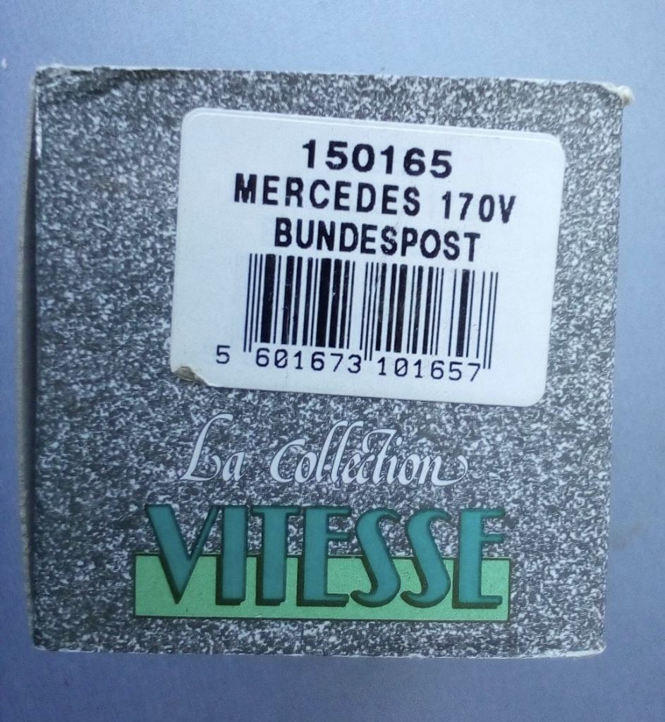 VITESSE Mercedes 170V Bundespost 1/43 - фото фото фото 3