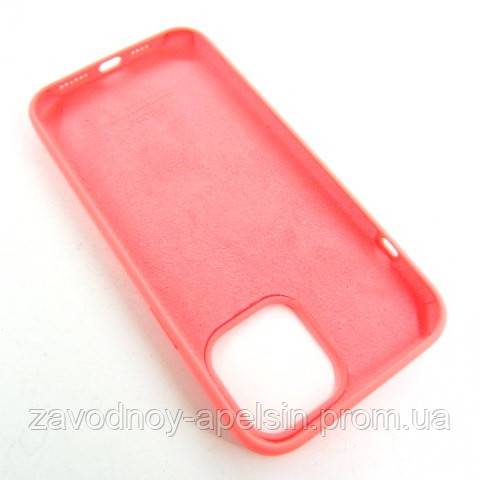 IPhone 13 Pro Max Чехол силиконовый Silicone Case (коралловый) - фото фото фото 1