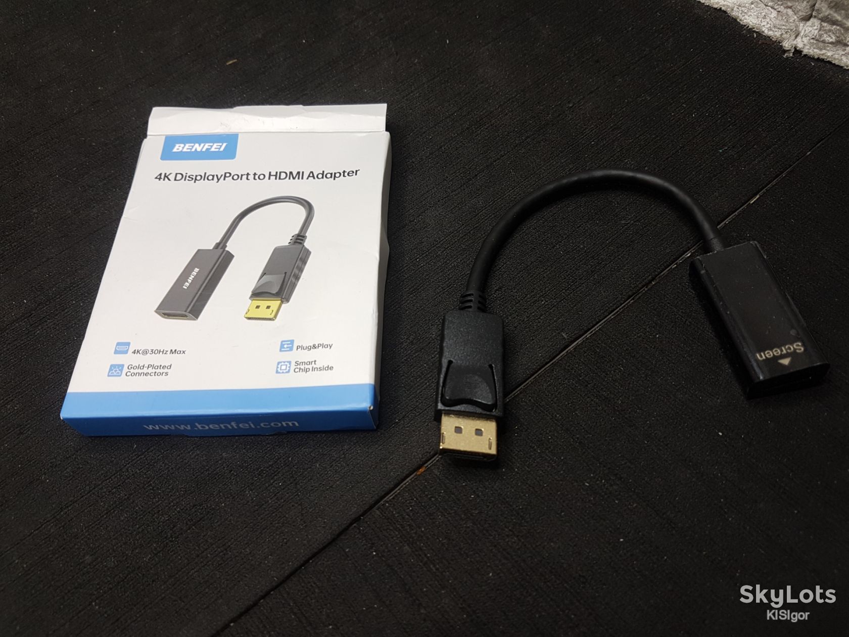 Адаптер BENFEI DisplayPort to HDMI 4K *81008 - фото фото фото 3