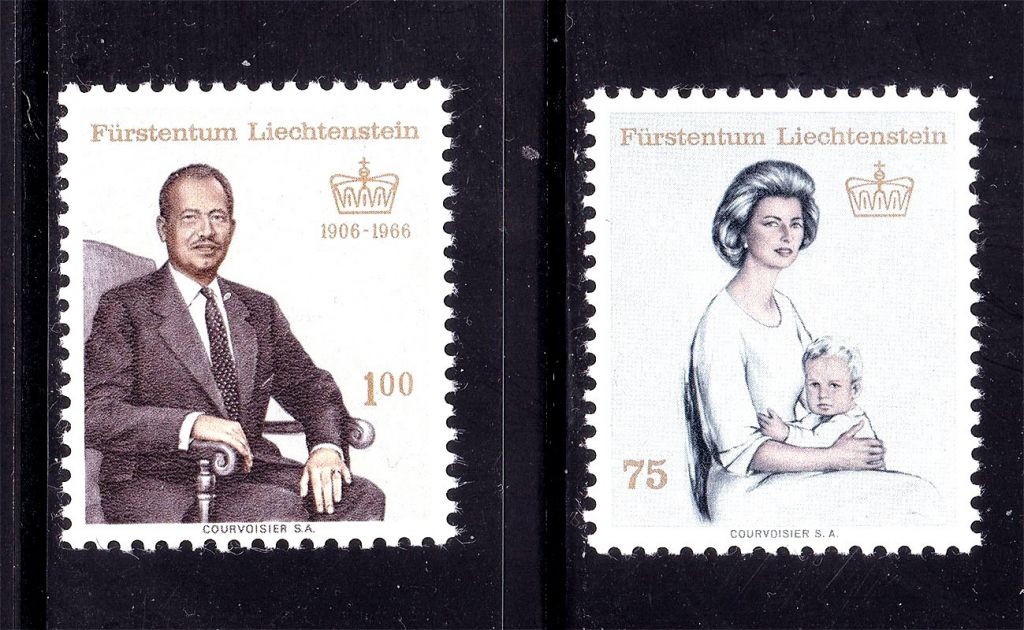 Лихтенштейн   1967 г MNH - личности - фото фото фото 0