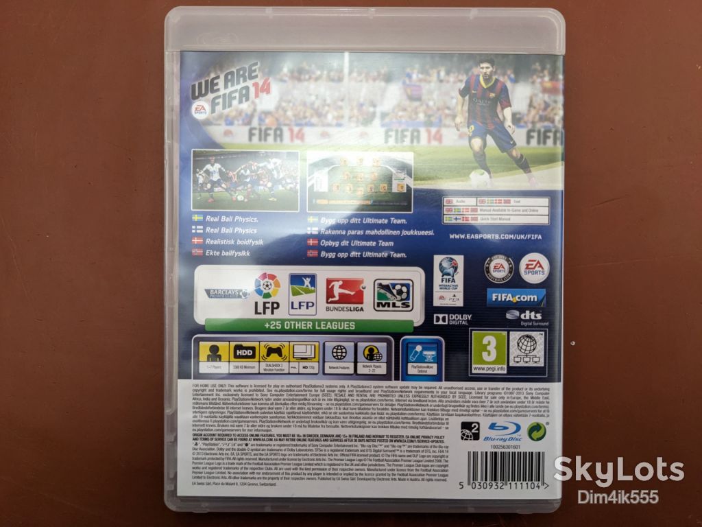 FIFA 14 диск для PlayStation 3 - фото фото фото 1
