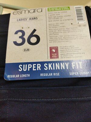 Жіночі джинси Super Skinny Fit esmara 36 - фото фото фото 4