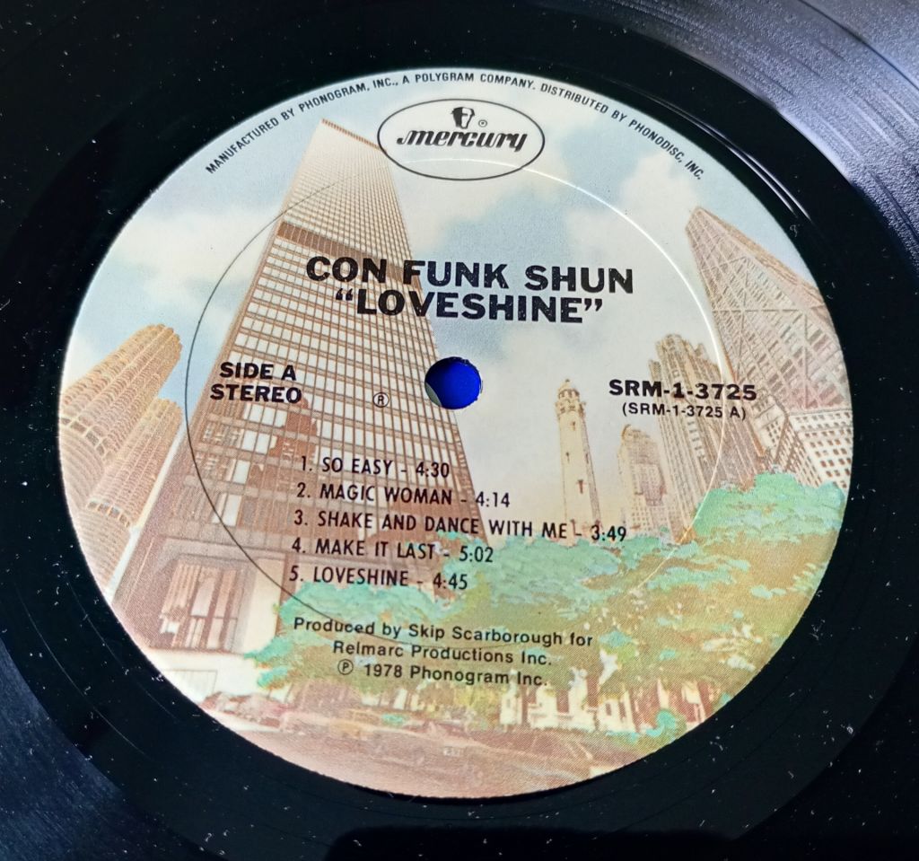 CON FUNK SHUN Loveshine LP VG++/EX - фото фото фото 2