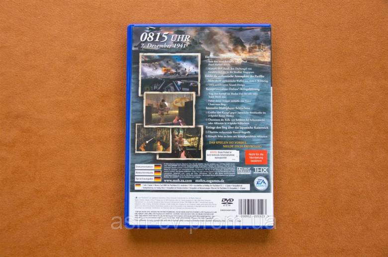 Диск для Playstation 2, гра Medal of Honor Rising Sun - фото фото фото 3