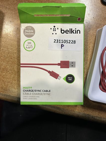 Кабель Belkin F2CU012bt2M-RED USB - Micro USB 2m № 231105228 - фото фото фото 2