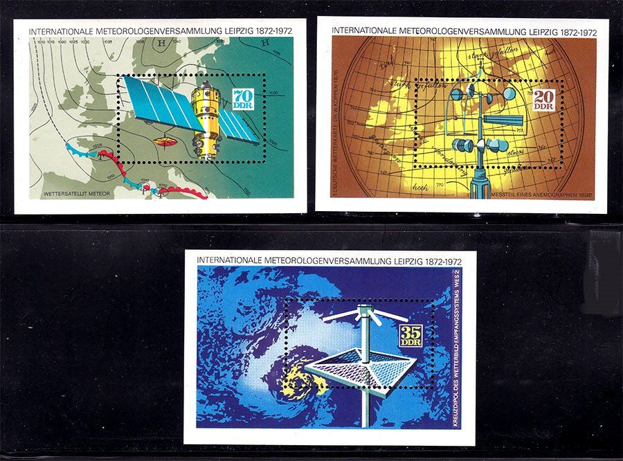 ГДР  1972 г   MNH  - блок - космос - фото фото фото 0