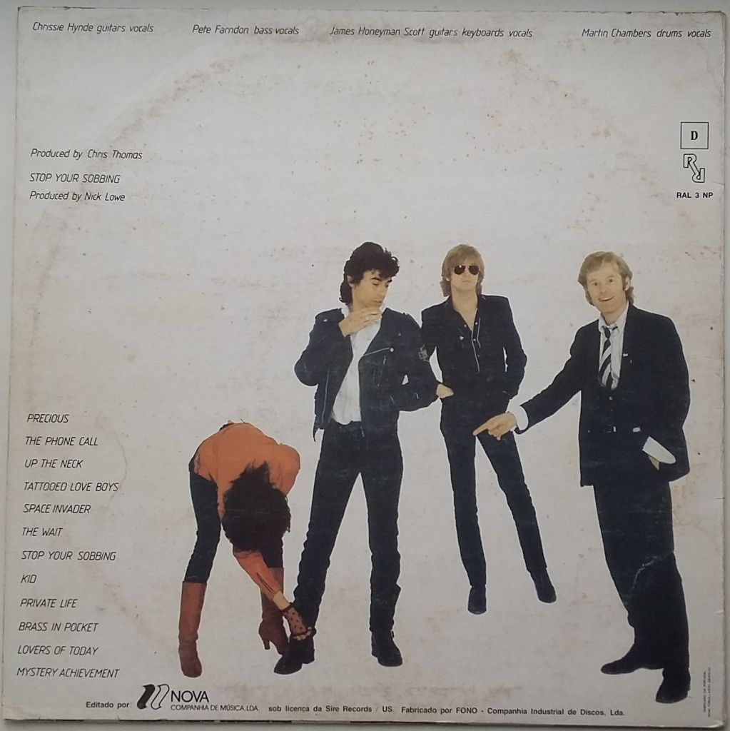 THE PRETENDERS LP VG - фото фото фото 1