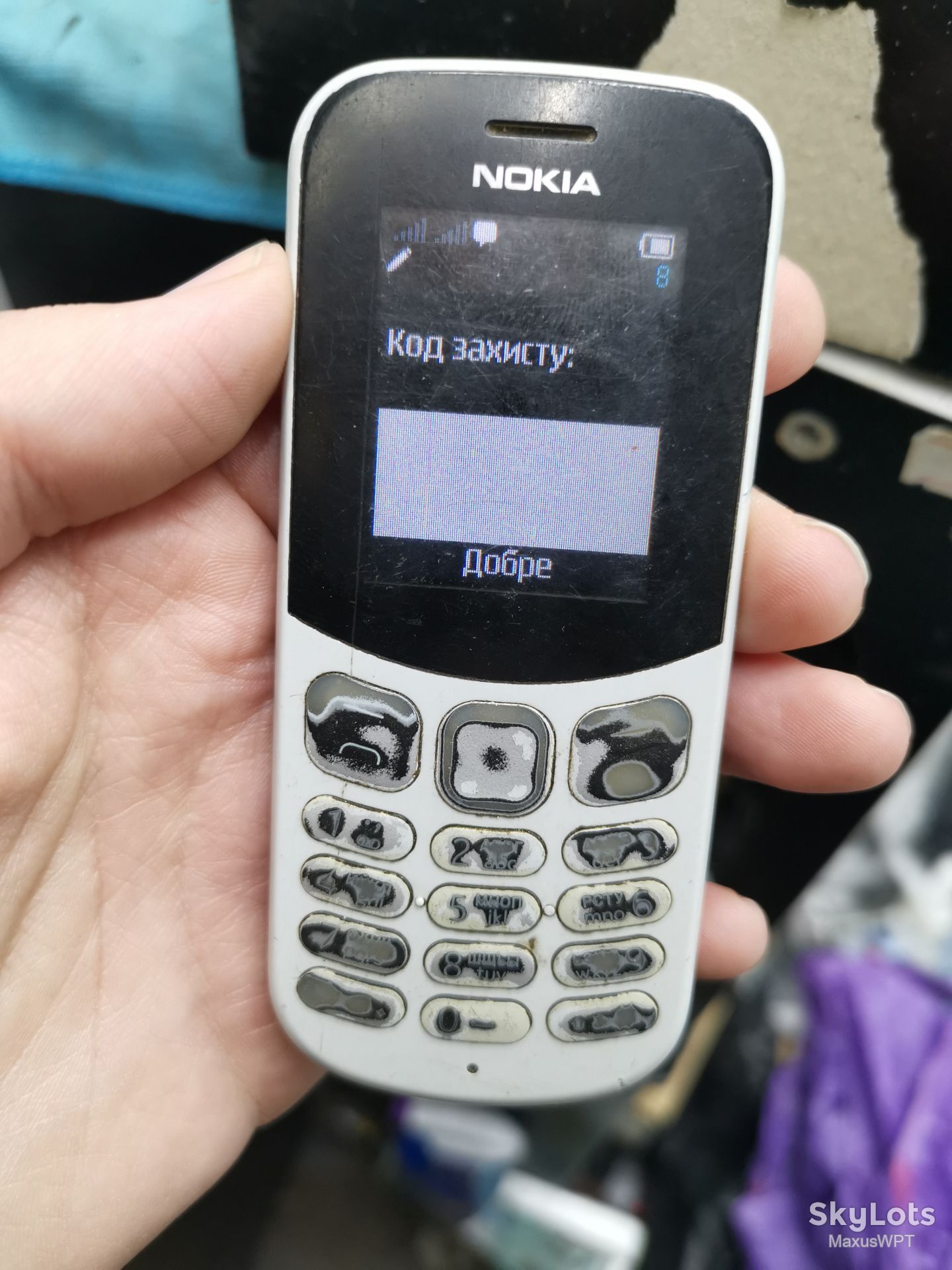 #731 Nokia 130 white sklad RM-1017 1017 - фото фото фото 0