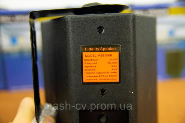 Акустика настінна BIG MSB-408 Pro (Black, Canada) - фото фото фото 5